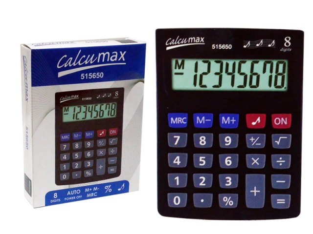 CALCUMAX 515614 CALCULADORA 8 DIGITOS