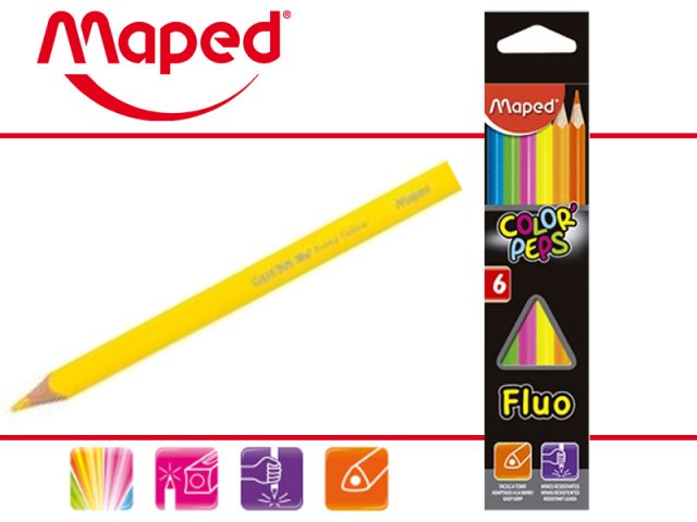 Maped - Rotuladores de Colores para Niños - Color's Peps Duo Tip - 10  Rotuladores con Doble Punta - Tinta